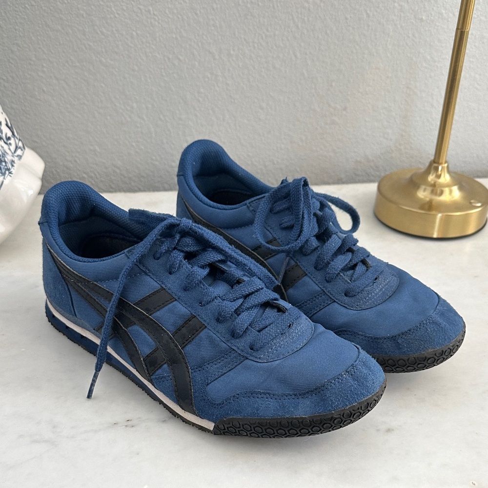 Onitsuka Tiger by Asics Blue and Black Sneakers